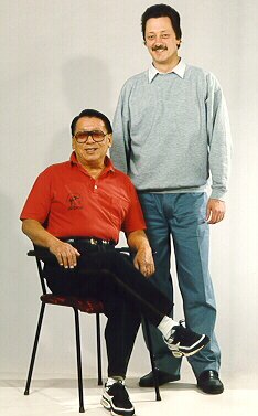 Sigung Wong Kiu en Cheung Moon Yan Sifu Wachtberger